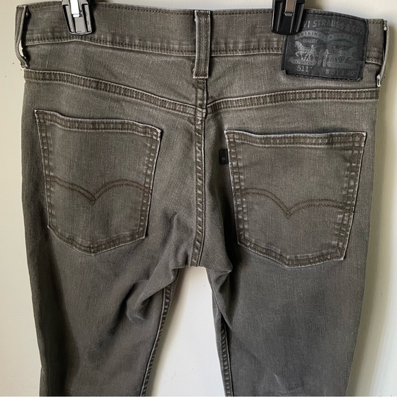 Levi’s 511 Denim Jeans 31x30 - Picture 3 of 4